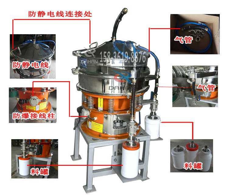 氣體保護(hù)振動(dòng)篩細(xì)節(jié)圖 氣體保護(hù)振動(dòng)篩細(xì)節(jié)圖