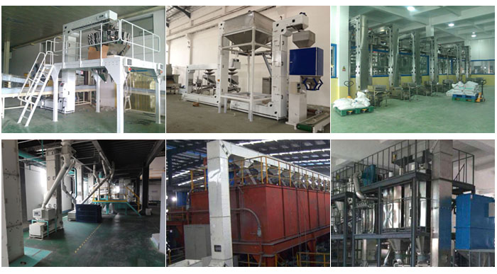 z型斗式提升機食品廠配合包裝機輸送，輸送小麥，碎礦石輸送等現場案例展示。