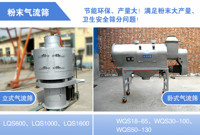 粉末氣流篩